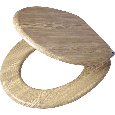 Abattant WC, Scaffold Wood Look, MDF (1/5)