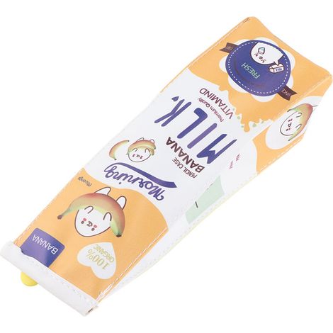 Trousses Scolaires Cartoon 3 Couleurs Grande Capacité Pencil Case Imperméable PU (1/5)