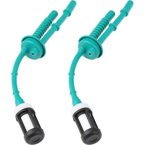 Create idea Lot de 2 tuyaux de carburant pour tondeuse à gazon avec 2 filtres à carburant 41403587702 compatibles avec débroussailleuse Stihl FS38 FS45 FS46 FS55 FC55 FS100 (1/4)