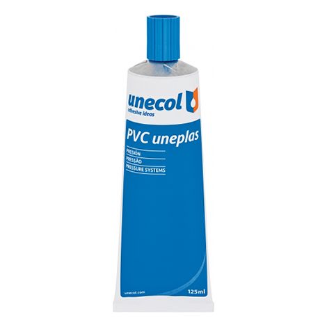UNEPLAS colle PVC 125 ml - UNECOL (1/3)