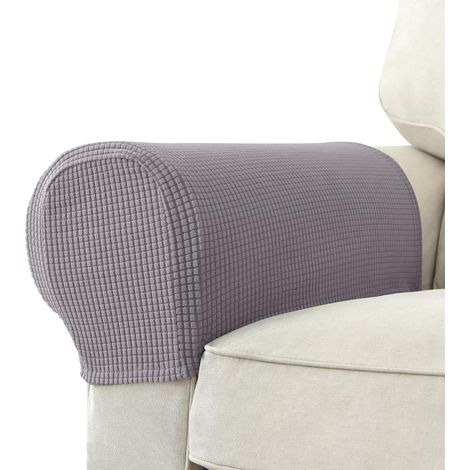 Juego de 2 protectores para reposabrazos: se adaptan automáticamente a la forma. (1/4)