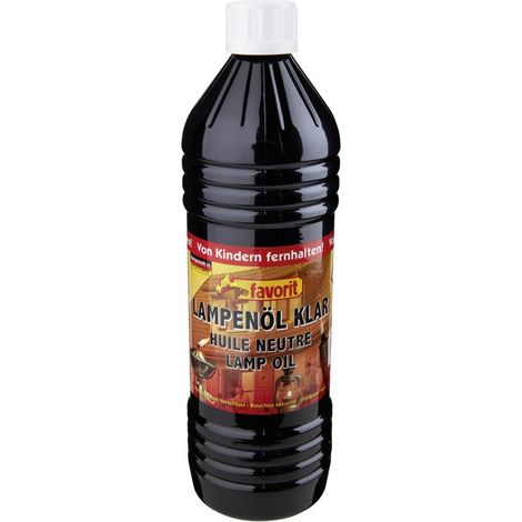 Favorit Lampenöl klar 1 L Kaminanzünder & Brennstoffe