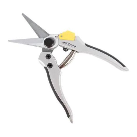 Sécateur universel ergonomique en aluminium pour fleurs et petites branches 202 mm - PANGIVO