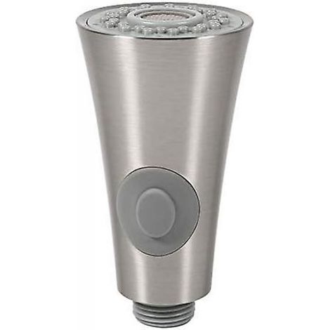 BEBUSINGOTO Cabezal rociador de repuesto para grifo de cocina, 2 modos de rociado, extraíble, rosca IPS de 1/2" (1/5)