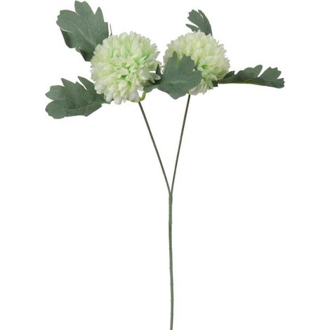 Ramo d'aglio doppio artificiale, verde, lungo 57 cm. (1/3)