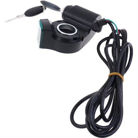 Accessories for electric vehicles: gearshift lever, red screen lock, voltmeter, lithium battery charge indicator. (1/4)