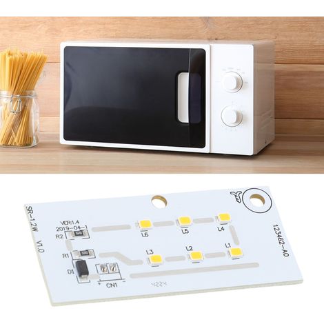 Lámpara LED para microondas 5304517872 – Compatible con 123462-A0, 4920115 – Fácil instalación (1/5)