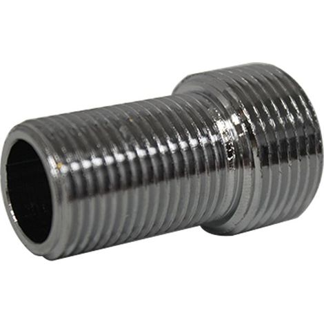 2 rallonges de raccord M1/2" (15/21) à M3/4" (20/27), brochées, pour robinetterie, usage professionnel et domestique (1/5)