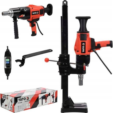 Trapano a carotaggio diamantato 2200W - YT-81980 (1/5)