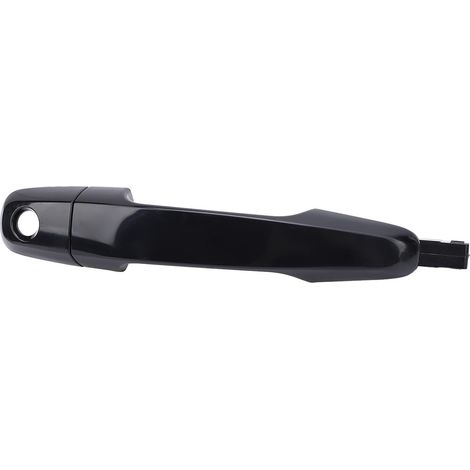 Poignée de Porte pour Triton L200, Prise Confortable, Anti-Rayures, Remplacement de la Poignée de Porte Extérieure, Matériau ABS, Couleur Noire, Installation Facile (Porte (1/5)