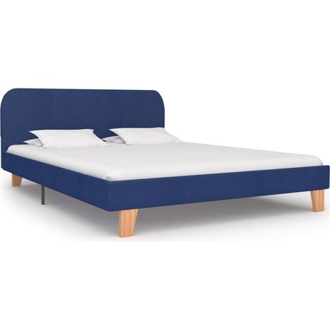 Giroletto senza Materasso Blu 140x200 cm in Tessuto vidaXL (1/5)