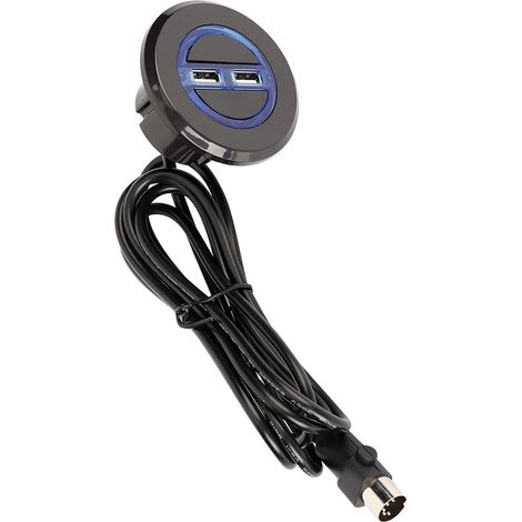 Port USB De Canapé De Fauteuil Inclinable électrique, Télécommande De Commande Manuelle De Chaise d'ascenseur De Bouton De Remplacement avec Le Port USB Double (1/5)