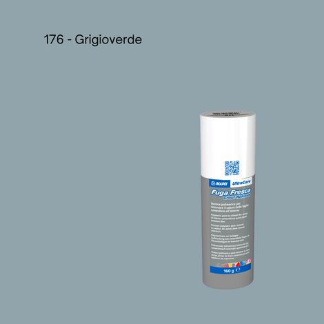 Rinnovo fughe sbiadite ripristinare pavimento ultracare fuga fresca 160 gr colore- grigioverde - 176 - confezione 1