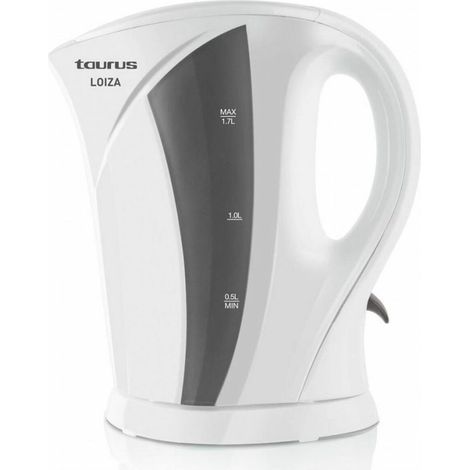 Bollitore elettrico Taurus Loiza bianco 2200 watt 1.7 litri (1/5)
