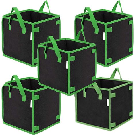 Sacs de plantation carrés, sacs de plantation pour tomates avec poignée (1/5)