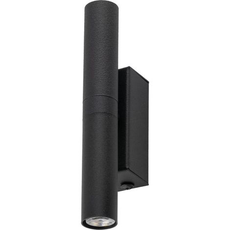 Tk-lighting Lagos Black lampada da parete braccio flessibile nera (1/5)