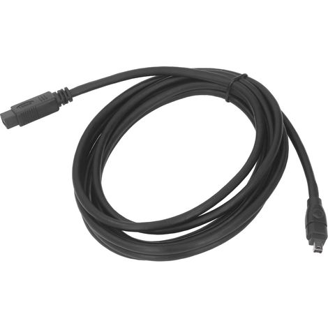 Câble FireWire IEEE 1394 800 Mbps, connecteurs mâle-mâle 9 broches vers 4 broches, 3 m (10 pieds), pour caméscope, appareil photo numérique et imprimante. (1/5)