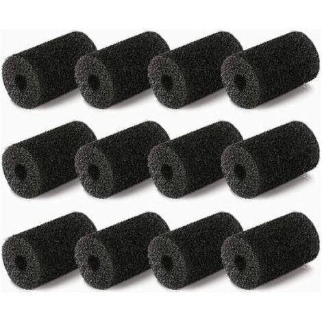 12 pièces de Rechange pour épurateur de Queue Polaris pour Queue de Tuyau de Nettoyeur de Piscine VacSweep Convient à 180,280,360,380,480,3900 Mousse à l'extrémité du Tuyau (1/5)