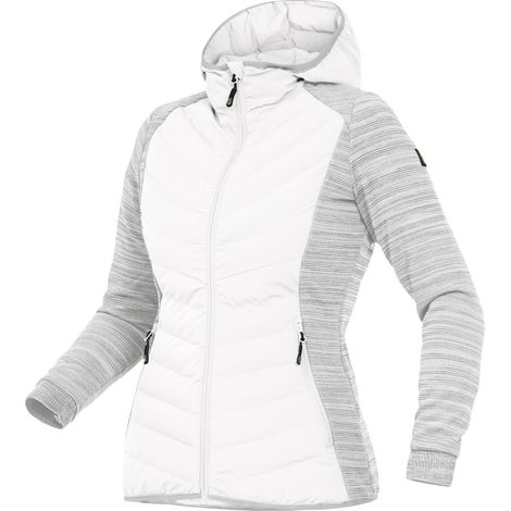 Leibwächter Hybridjacke Damen CADHYJ Gr. 34 weiß (1/5)