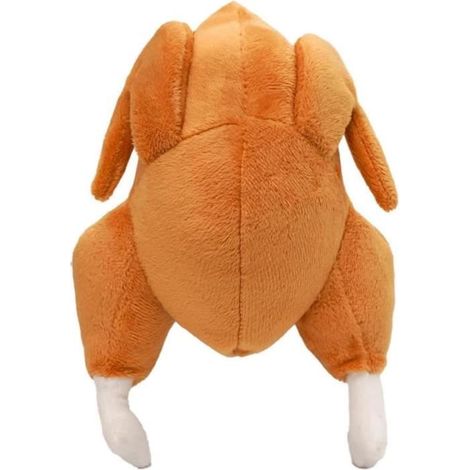 Poulet rôti en peluche, dinde de Thanksgiving rôti, jouet durable pour mastiqueurs agressifs, chiens de toutes tailles (1/4)