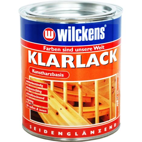 Wilckens Klarlack seidenglänzend 0,75l 10001000050