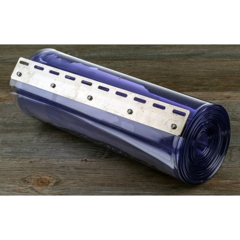 Rideau à lanières PVC, larg. 300mm x Long. 4m ( Prix pour 1 ) (1/2)