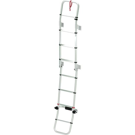 Frankana Deluxe von Fiamma klappbare Außenleiter Wohnmobilleiter 8 Stufen