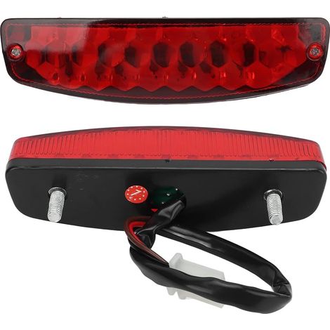 Rücklicht für ATVs, 3-poliges 12V LED-SMD-Ersatz-Bremslicht mit geringem Stromverbrauch für die meisten chinesischen ATVs und Quads (1/5)