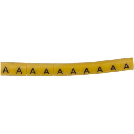 Marcatore per cavi OZ-0/A giallo E04ZP-01020102200 /100 pz./