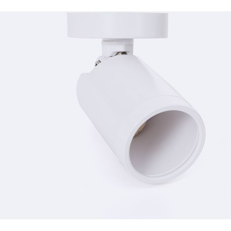 Foco Portalámparas Superficie Davos para Bombilla GU10 / GU5.3 Blanco