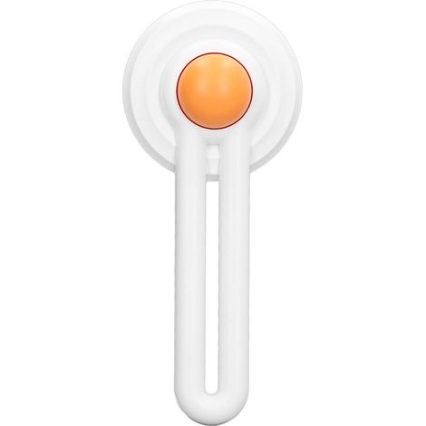 Peigne de toilettage pour animaux, peigne d'épilation portable, brosse multifonctionnelle autonettoyante pour chats et chiens (blanc)-AquaForge (1/5)