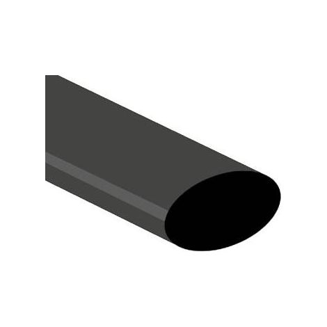 Schrumpfschlauch 25,4mm - schwarz - 25 Stück.