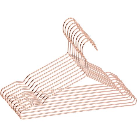 Nordic Home Indoor 20-Piece Metal Clothes Hanger Set 42cm W x 19.5cm D (1/5)