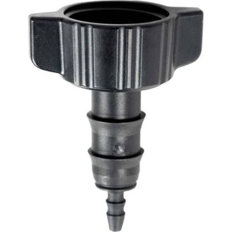 Adaptateur Cannele 3/4 po pour Tuyau D.16 mm - Fileté 6 mm - Connexion Pratique et Efficace - D-Work (1/2)
