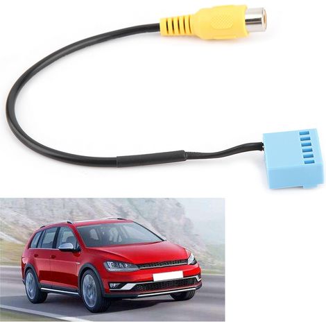 Câble adaptateur caméra de recul pour VW Golf MK5 MK6 Passat B6, connecteur vidéo, accessoire auto (1/5)