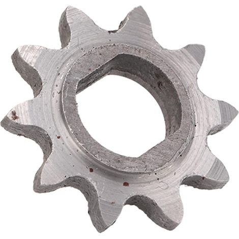 Pignon Moteur 10 Dents - 1 Pièce - Acier Trempé - Trou H pour Moteur 1020 - Transmission Stable - Compatible 25H (1/5)