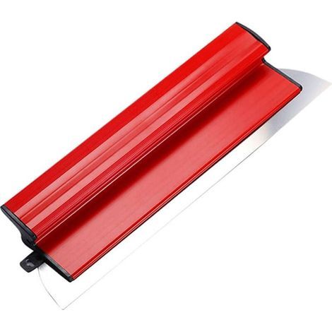 Kit de mastic, spatule plate 40 cm, enduit lissant pour plaques de plâtre, spatule de façade, enduit à papier peint, outils, spatule avec lame en acier inoxydable pour grandes surfaces de travail, out (1/5)