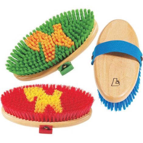 Brosse ovale à poils souples modèle Cheval