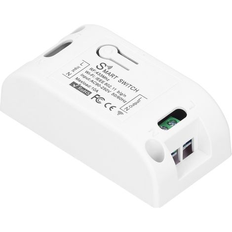 Télécommande sans fil 433Mhz KR2201W-4 pour interrupteur luminaire avec minuterie WiFi 90-250V (1/5)