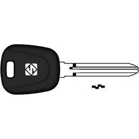 1PZ CHIAVI AUTO LOOK A-LIKE PORTA TRANSPONDER SZ22TE - SZ22TE