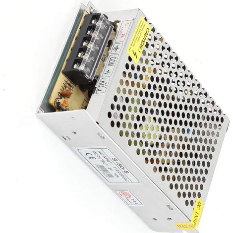 Convertisseur de tension de réseau LED 50W 5V DC 10A S-50-5 (696386aab89501c22ecacddfccc0447c)