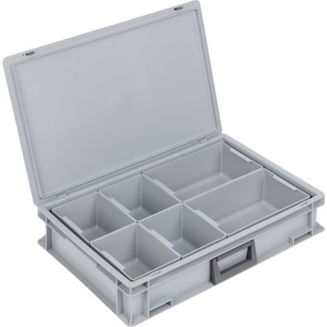Valigia  plastica  Lockweiler  L600xB400xH133  mm  PP  1  maniglia  BL-139224110118-3 (1/2)
