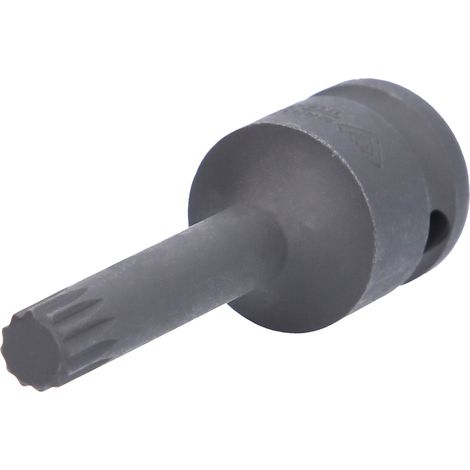 BRILLIANT TOOLS 1/2" Kraft-Bit-Stecknuss XZN M10 - BT022614 (1/5)