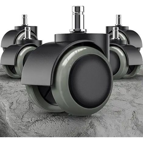Ersatzrollen für IKEA Bürostühle, 5er-Pack, 10 mm x 22 mm, leise, universell und robust (1/5)