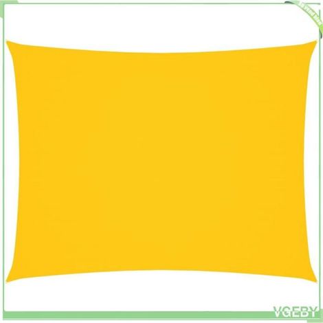 Voile de parasol - FAFEICY - 135601 - Rectangulaire 4x5 m - Tissu Oxford enduit PU - Anti-UV et étanche (1/5)