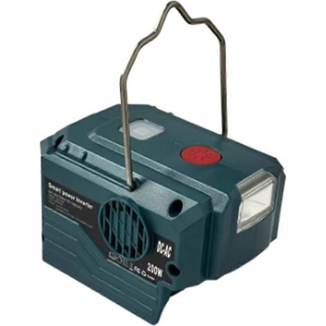 Générateur onduleur 220 V CA, adaptateur secteur LED pour camping, alimentation pour batterie Li-ion 18 V Makita (1/5)