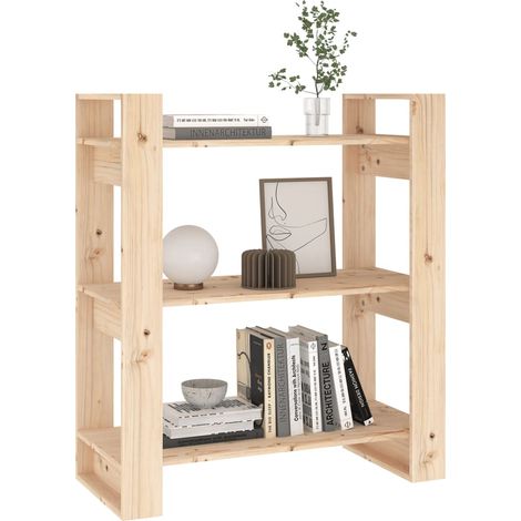 Bibliothèque/Séparateur de pièce 80x35x91 cm Pin massif (1/5)