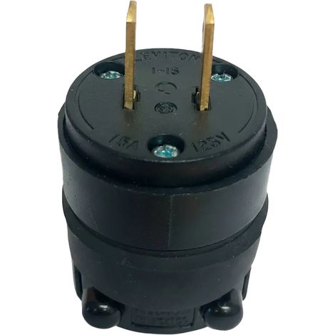 enchufe creative-cables two prong plug diseño minimalista seguridad