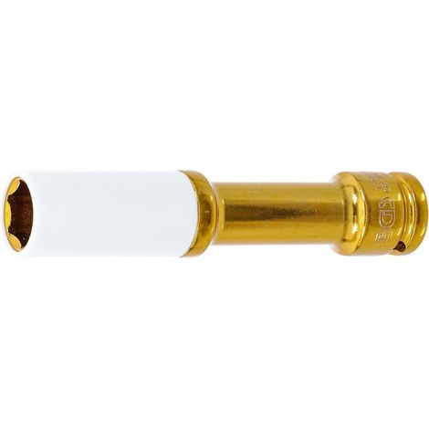 Douille à Choc 12,5 mm (1/2) 19 mm - Protection Intégrée - Résistante et Sécurisée, Acier - D-Work (1/5)