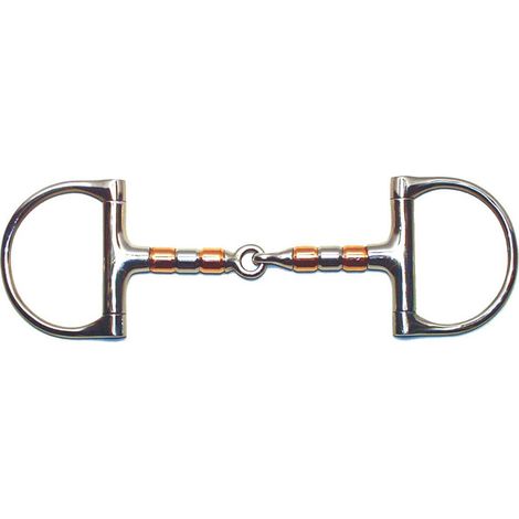 Gekoppeltes D-Gewinde mit Kupferrohr und massivem Edelstahl 13,5 cm